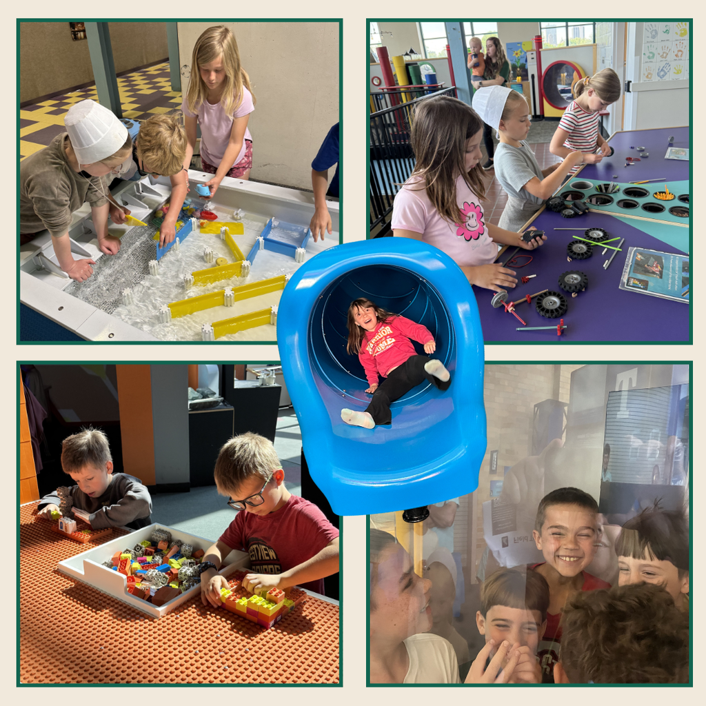 2nd graders at science central