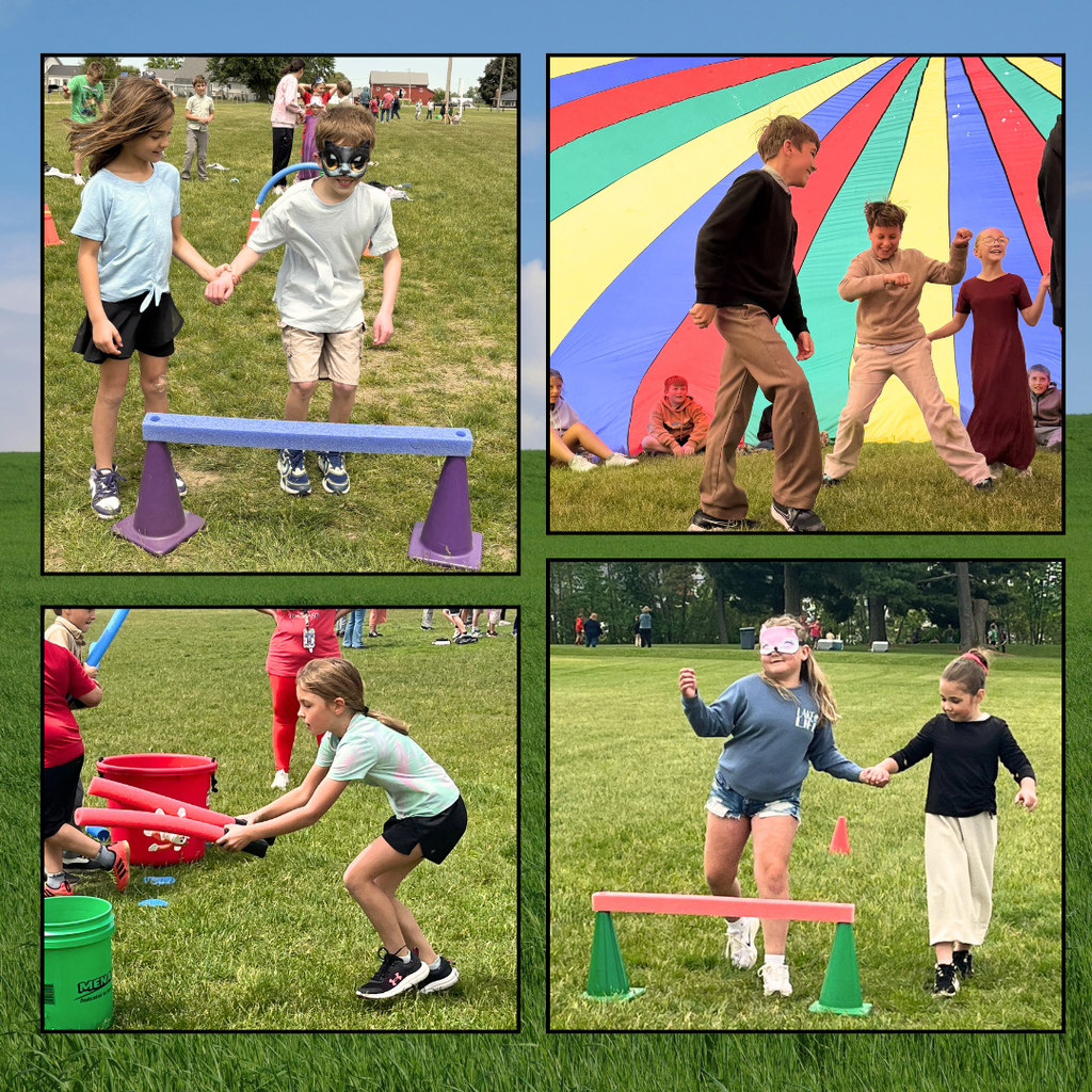 kids participating in field day activities