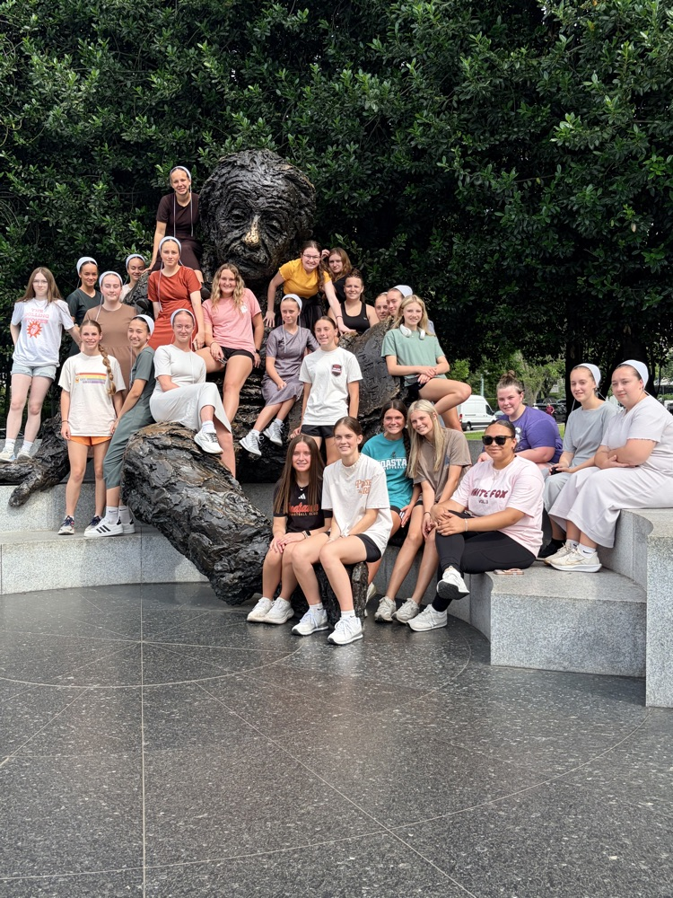 8th grade students DC trip 2026