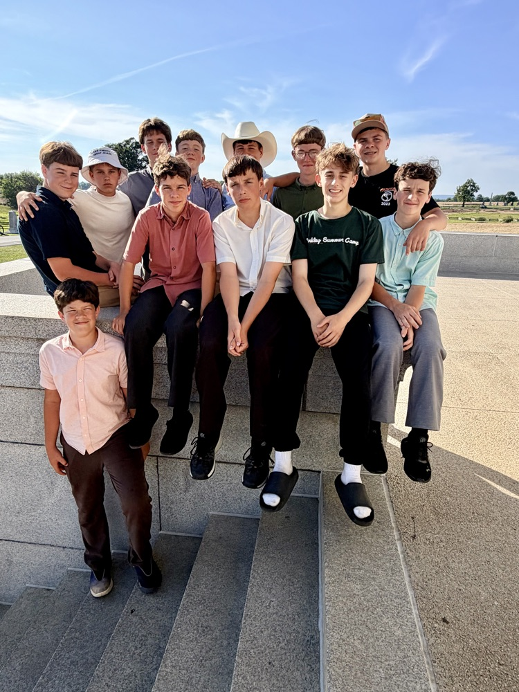 8th grade students DC trip 2026