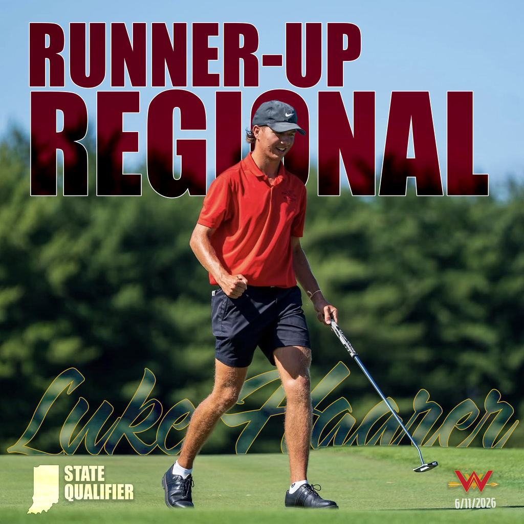 Luke Haarer Varsity Boys Golf Regional Runner-Up State Qualifier 6/11/26