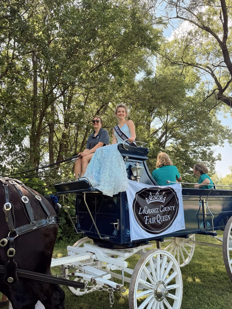 Adelyn Rainsberger 2026 Lagrange County 4-H Fair Queen