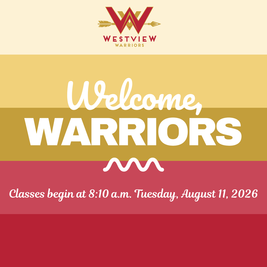 Welcome back Warriors to the 2026-2027 School year
