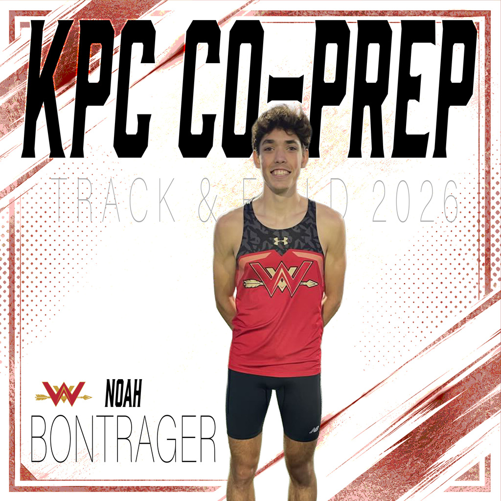 Noah Bontrager Track & Field KPC Co-Prep 2026