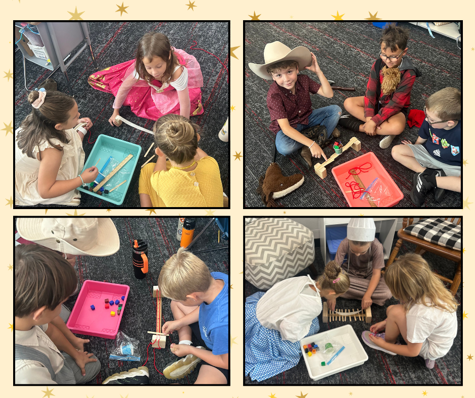 2nd grade dressed up like fairy tale characters