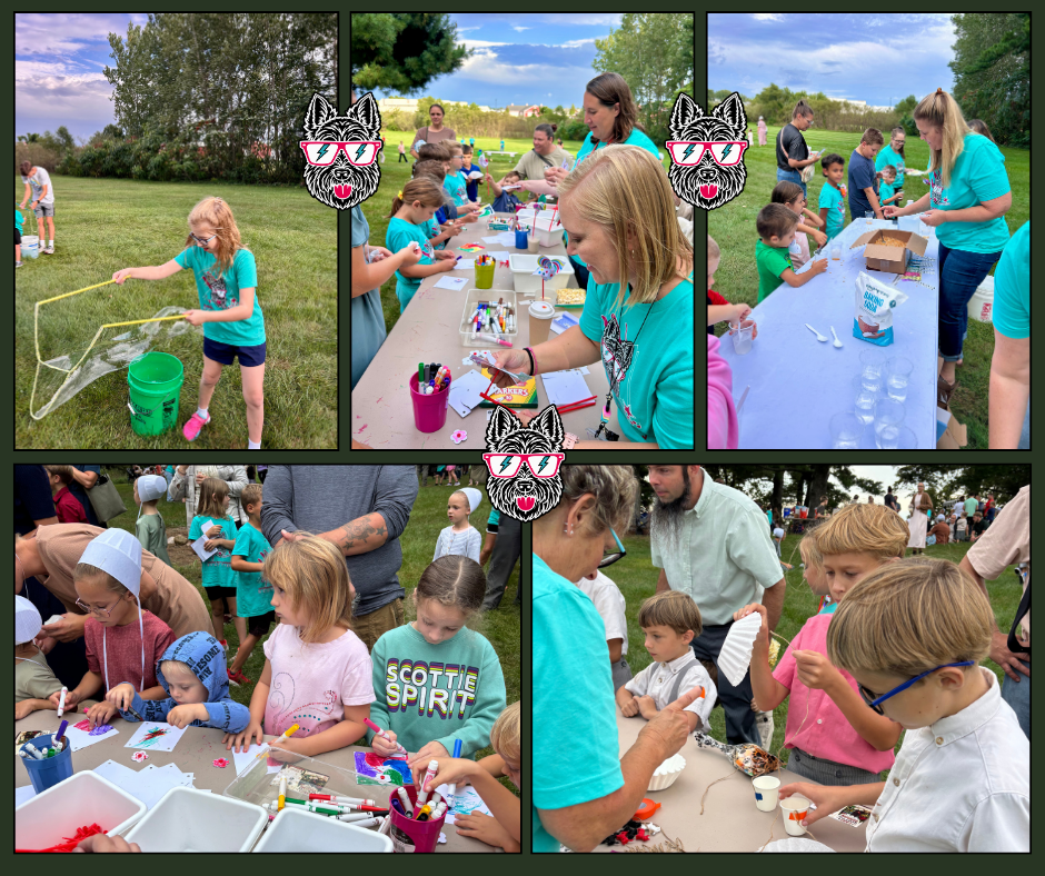 pictures of everyone at Camp Scottie