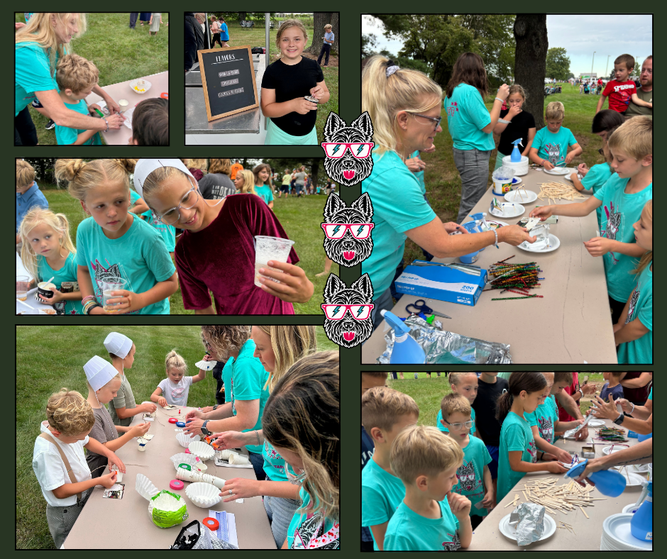 pictures of everyone at Camp Scottie