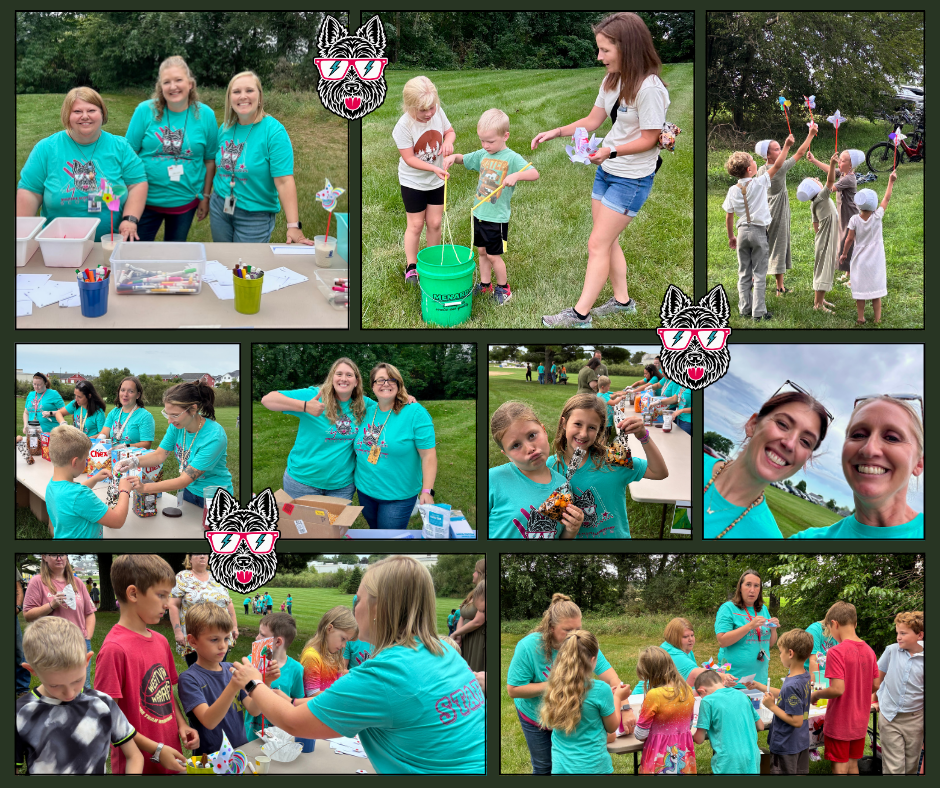 pictures of everyone at Camp Scottie