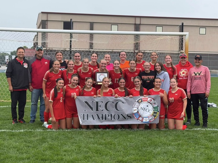 2026 Varsity girls soccer NECC tournament champions