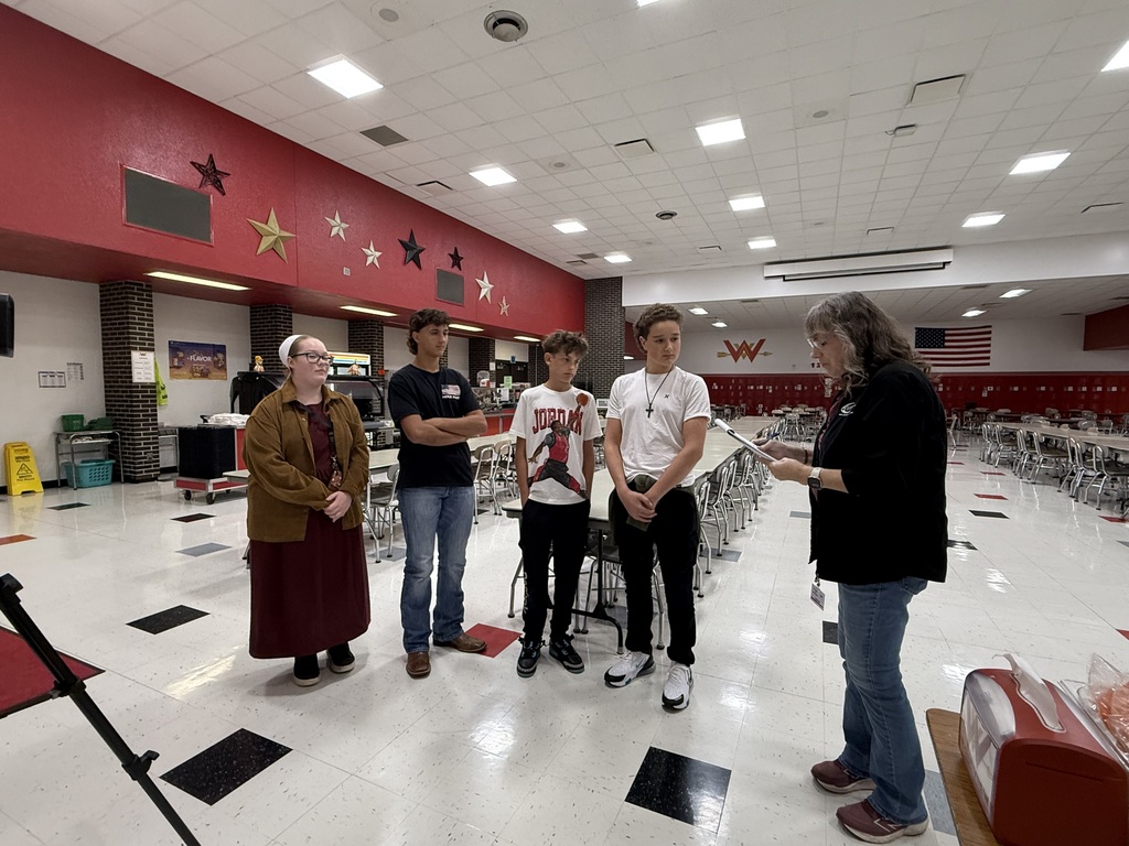 Students being interviewed about the potato project 9/24/26