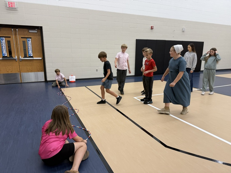 hula hoops and jump ropes