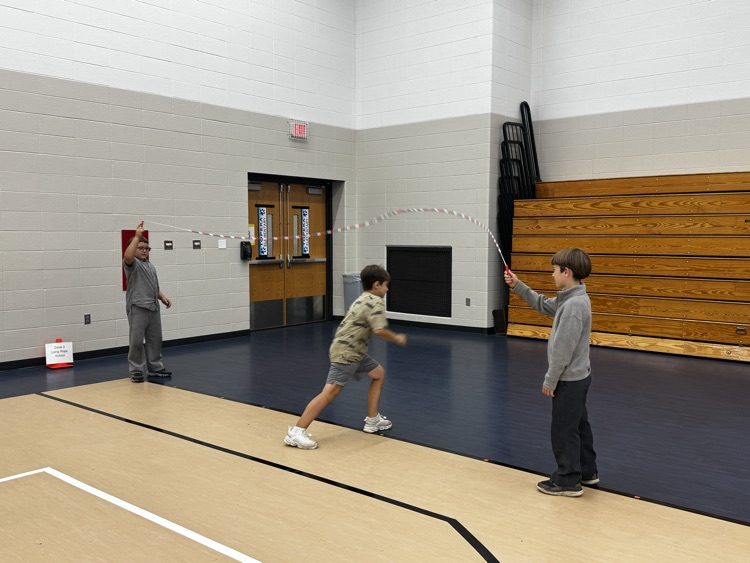 hula hoops and jump ropes