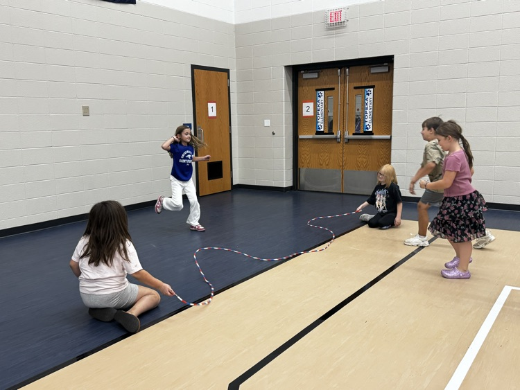 hula hoops and jump ropes