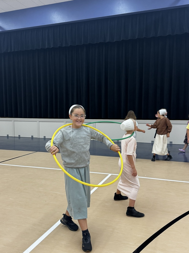 hula hoops and jump ropes