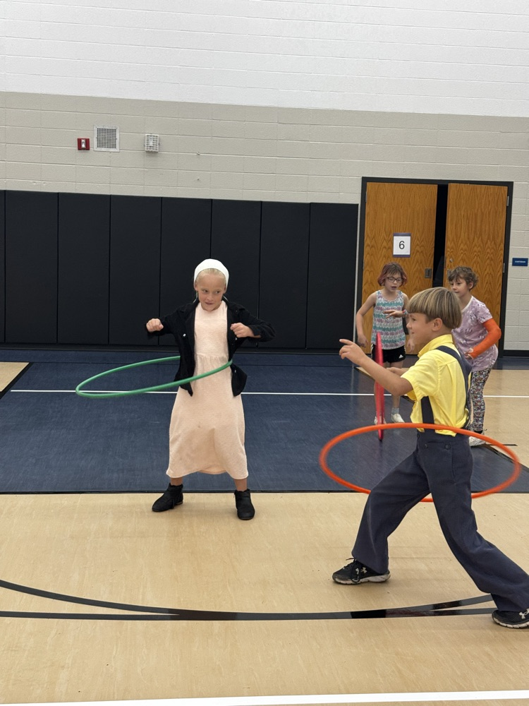 hula hoops and jump ropes