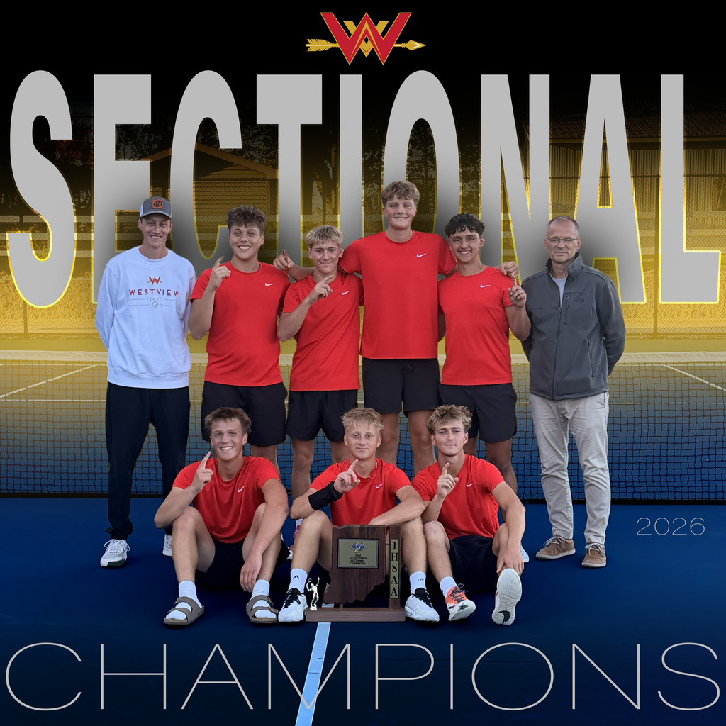 Varsity Boys Tennis Sectional Champions 2026
