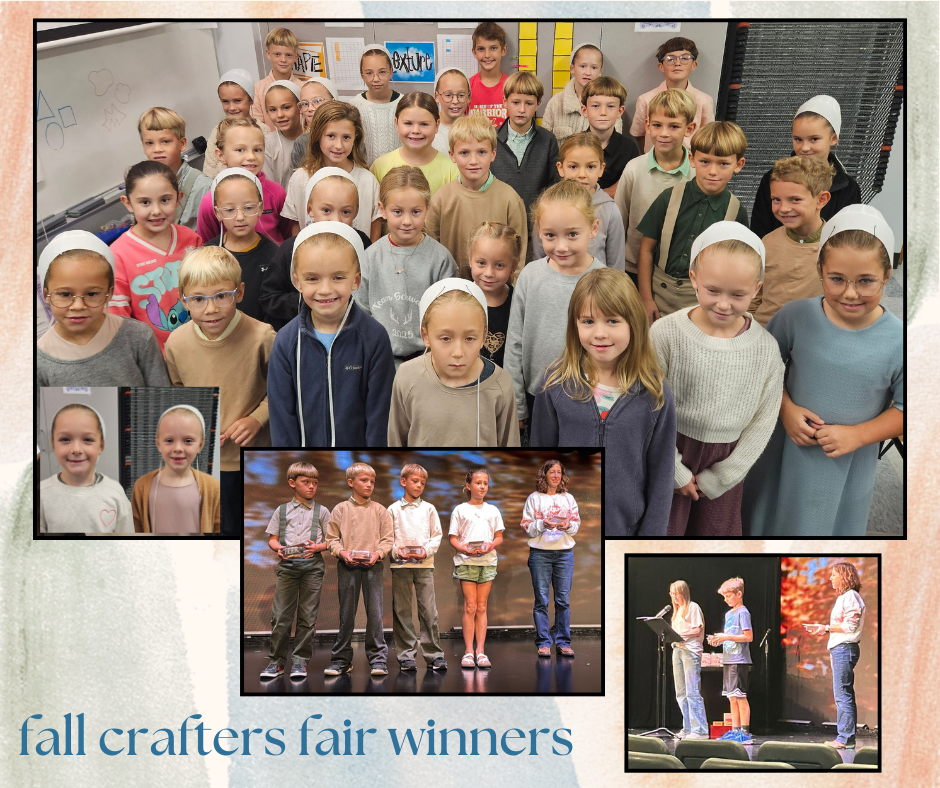 winners of the fall crafters fair