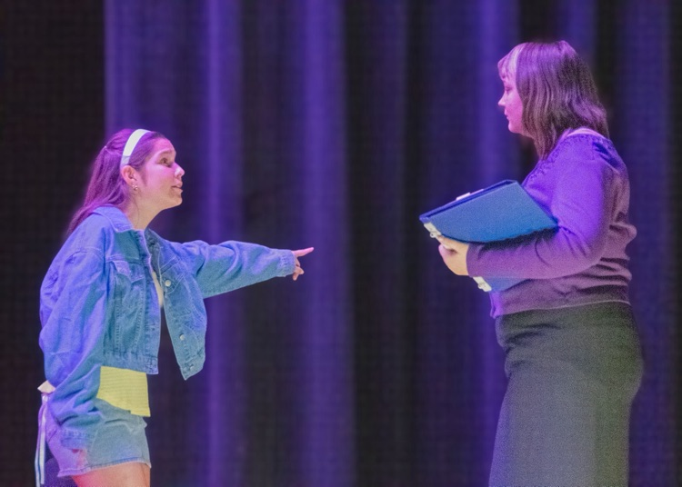 Cady being “pushed” by Ms. Norbury