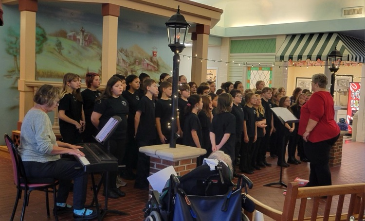 The Panther Chorus, Mrs. Smith and Ms Howie