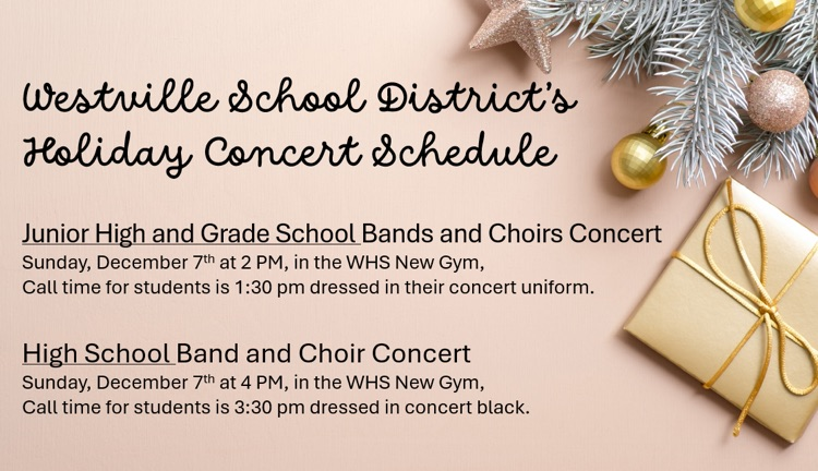 Holiday Concerts 2025