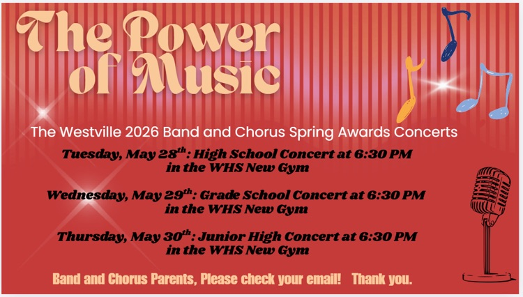 spring Concerts Flyer