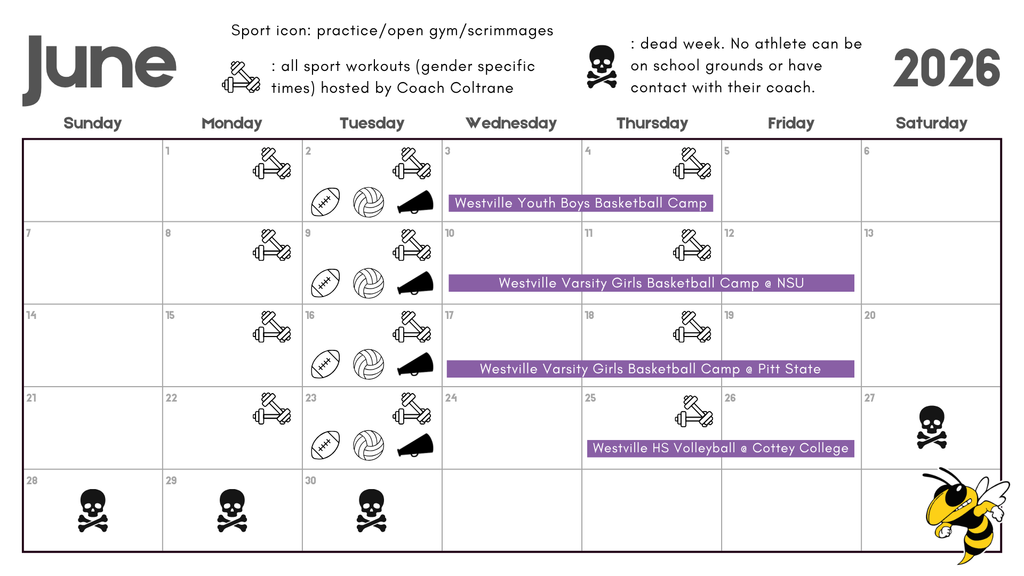 June Summer Sports
