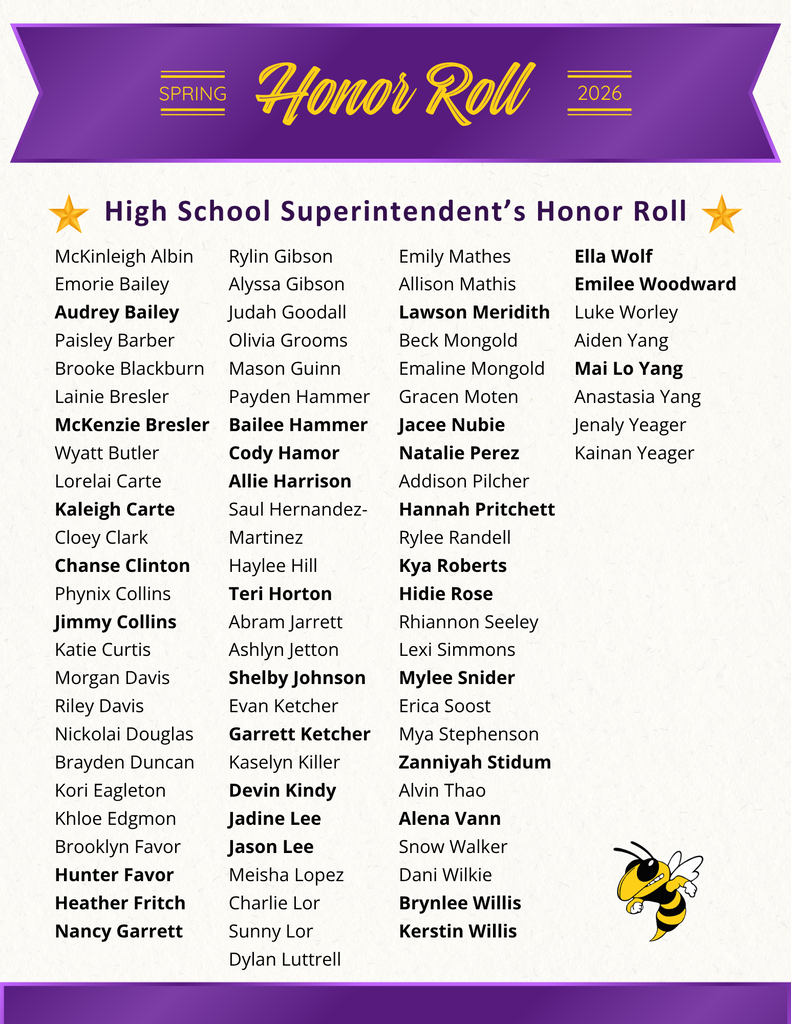 honor roll