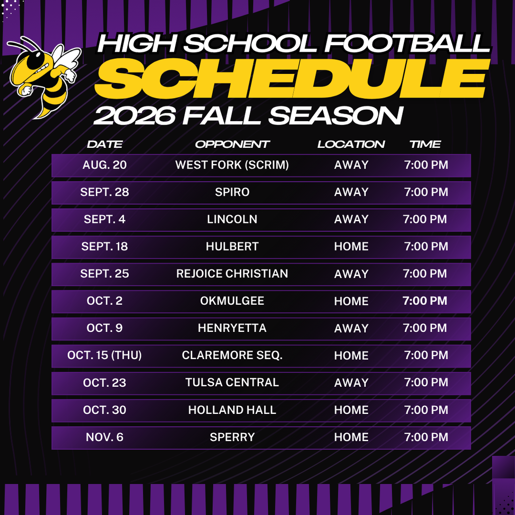 HS Football Schedule