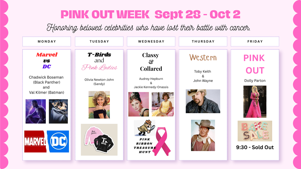 PINK OUT Dress Up Week