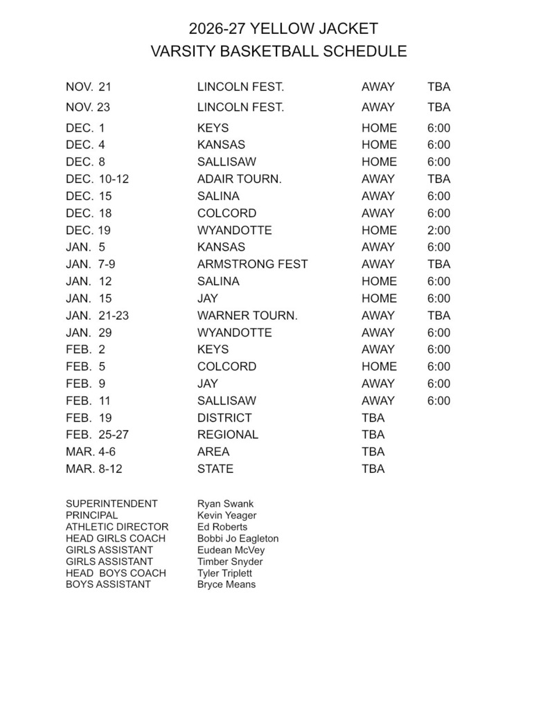 varsity basketball