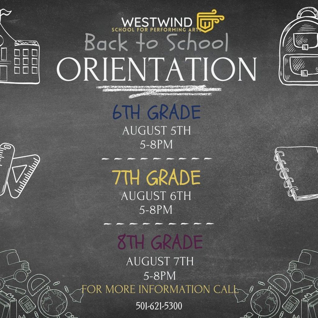 2025-2026 School Orientation