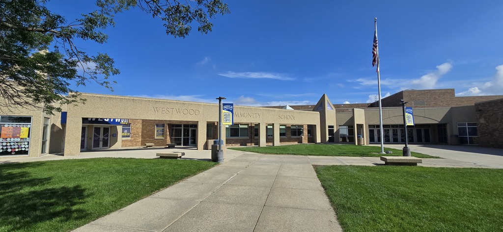 Front of school