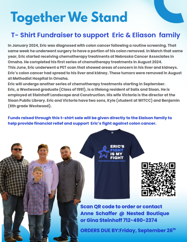 Eric E T-shirt Fundraiser