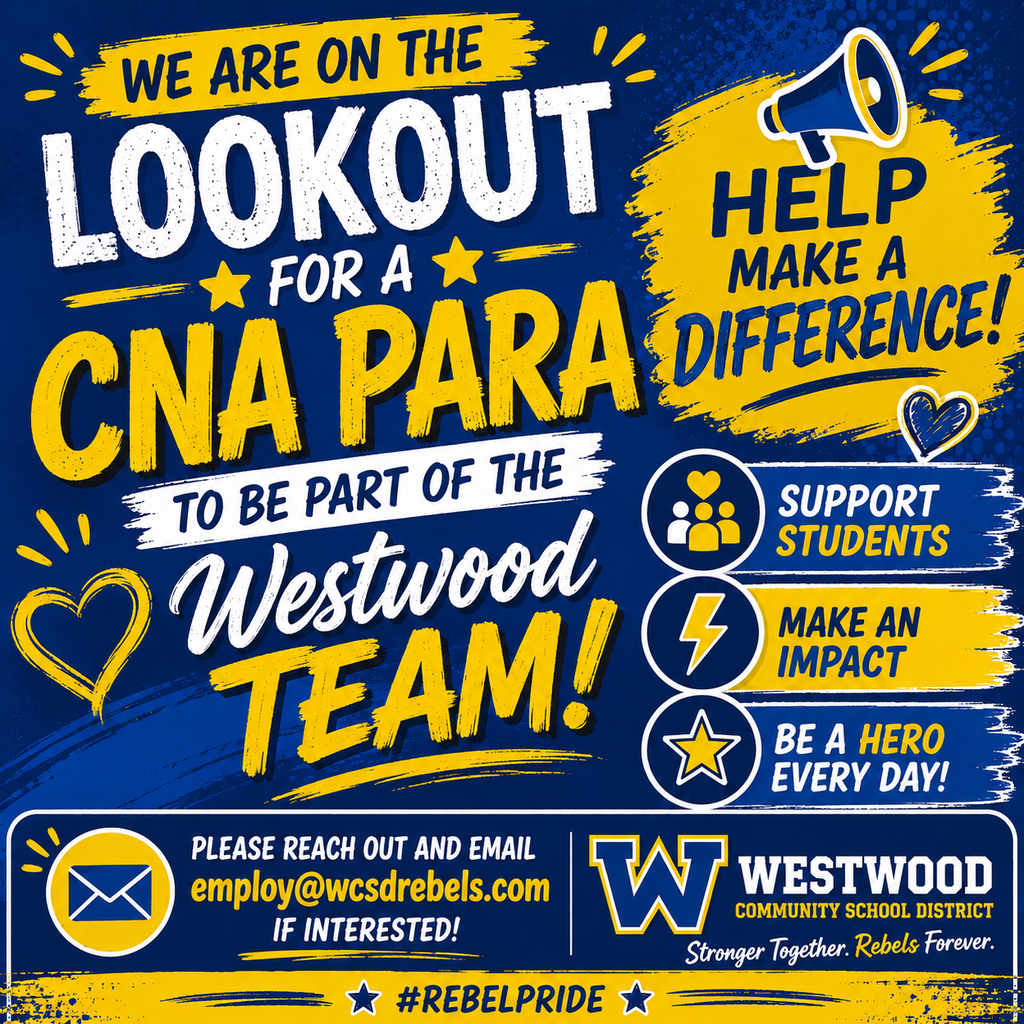 Advertisement for a CNA Paraprofessional