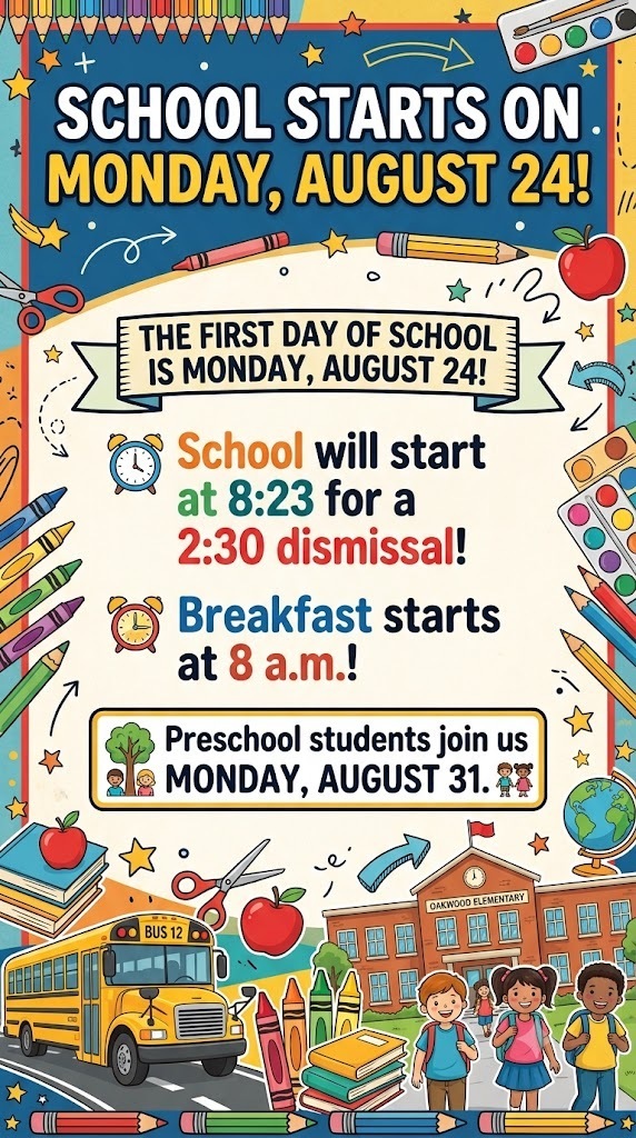 School Starts 2026