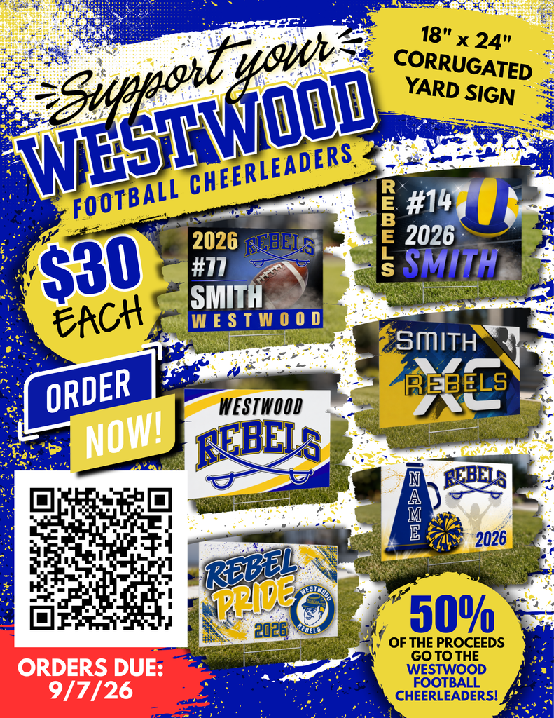 Football Cheerleaders Sign Fundraiser