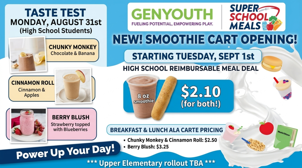 Smoothie Cart Opening