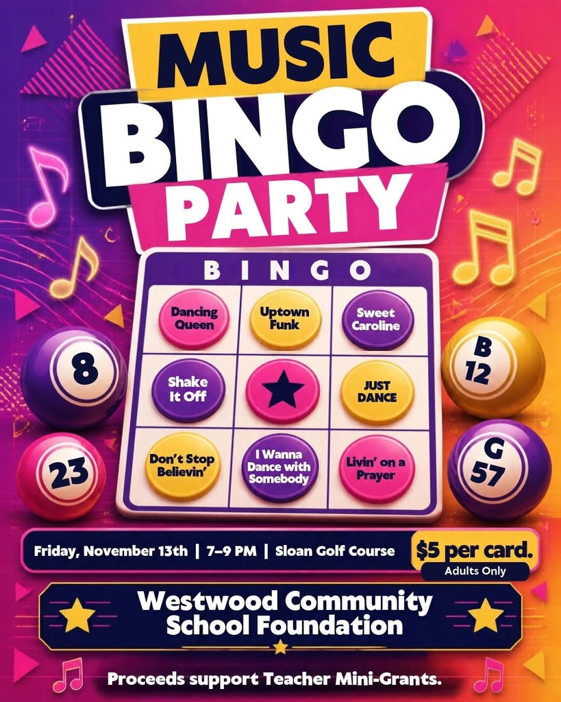 Music Bingo Party - School Foundation