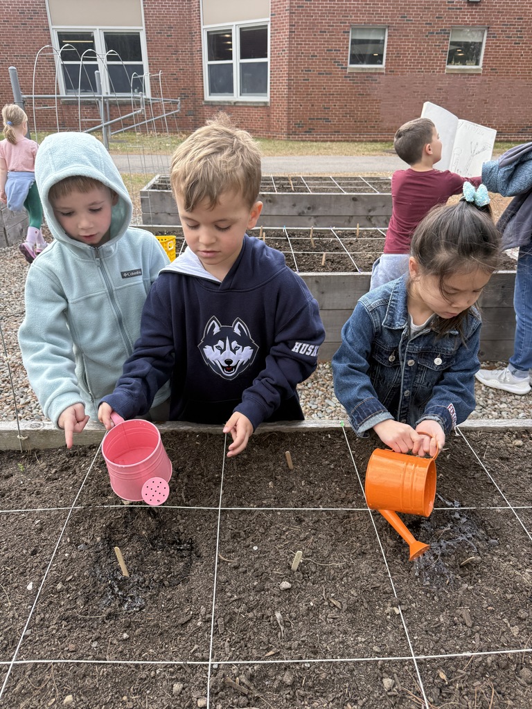 Kids planting
