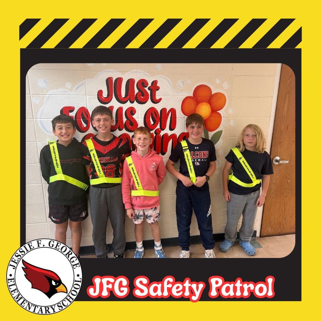 We are proud to announce that our 5th Grade Safety Patrol is officially up and running! These outstanding students are stepping up as role models, helping keep our hallways safe, supporting younger students during arrival and dismissal, and showing what it means to lead with kindness and responsibility! #JustFocusonGrowing