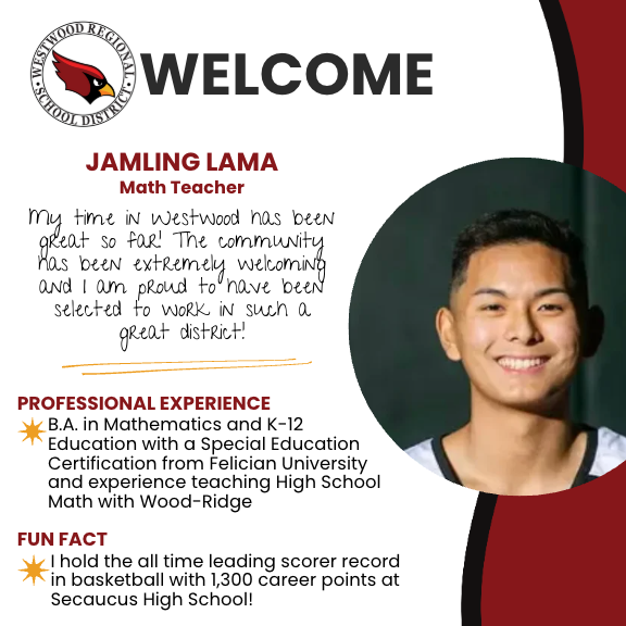 Meet Jamling Lama, our new Math & Special Education Teacher!