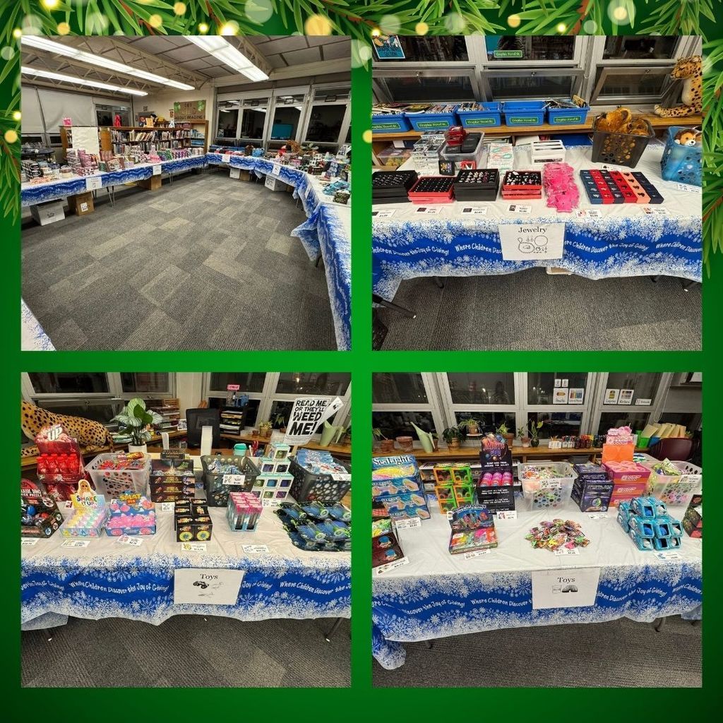 Our students are having a wonderful experience at our annual Holiday Shop, picking out special gifts and embracing the magic of the season. Their smiles say it all! #JustFocusonGrowing