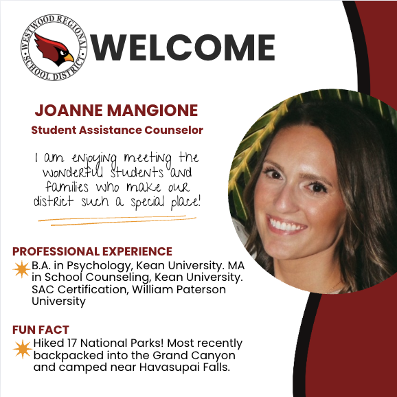 Meet Joanne Mangione, our new High School SAC!
