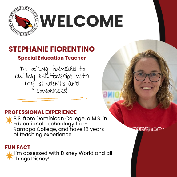 Meet Stephanie Fiorentino, our new Special Education Teacher!