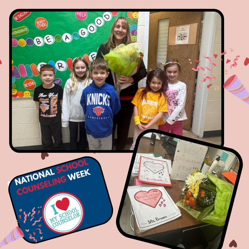 This week, we are excited to recognize Ms. Sparno, our school counselor, for the warmth she brings to our school every day. She empowers students to build confidence and foster lasting friendships. We are truly grateful for her dedication and passion. Happy National School Counseling Week, Ms. Sparno!  #JustFocusonGrowing