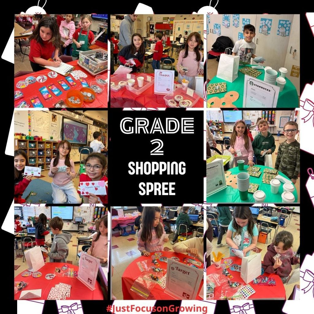 Our Grade 2 students wrapped up their Money Unit with an exciting hands-on shopping experience, transforming our classrooms into three vibrant student-run stores: Chick-fil-A, Target, and Starbucks. They received a budget and enthusiastically explored the stores, using their money-counting skills to make spending choices. They engaged in real-world math by calculating totals and counting bills and coins. It was a fun, educational adventure that highlighted the power of creative teaching. We are incredibly proud of our Grade 2 learners and dedicated teachers for bringing math to life! #JustFocusonGrowing