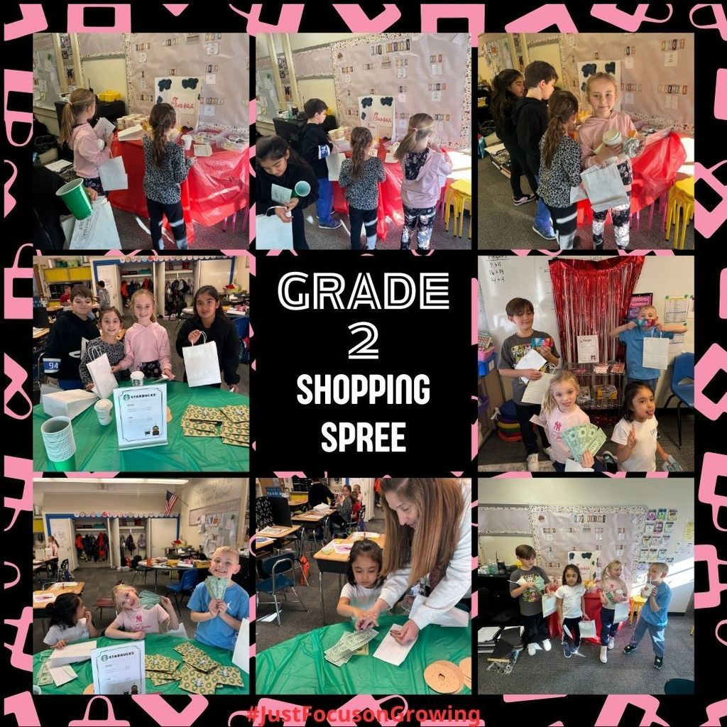 Our Grade 2 students wrapped up their Money Unit with an exciting hands-on shopping experience, transforming our classrooms into three vibrant student-run stores: Chick-fil-A, Target, and Starbucks. They received a budget and enthusiastically explored the stores, using their money-counting skills to make spending choices. They engaged in real-world math by calculating totals and counting bills and coins. It was a fun, educational adventure that highlighted the power of creative teaching. We are incredibly proud of our Grade 2 learners and dedicated teachers for bringing math to life! #JustFocusonGrowing