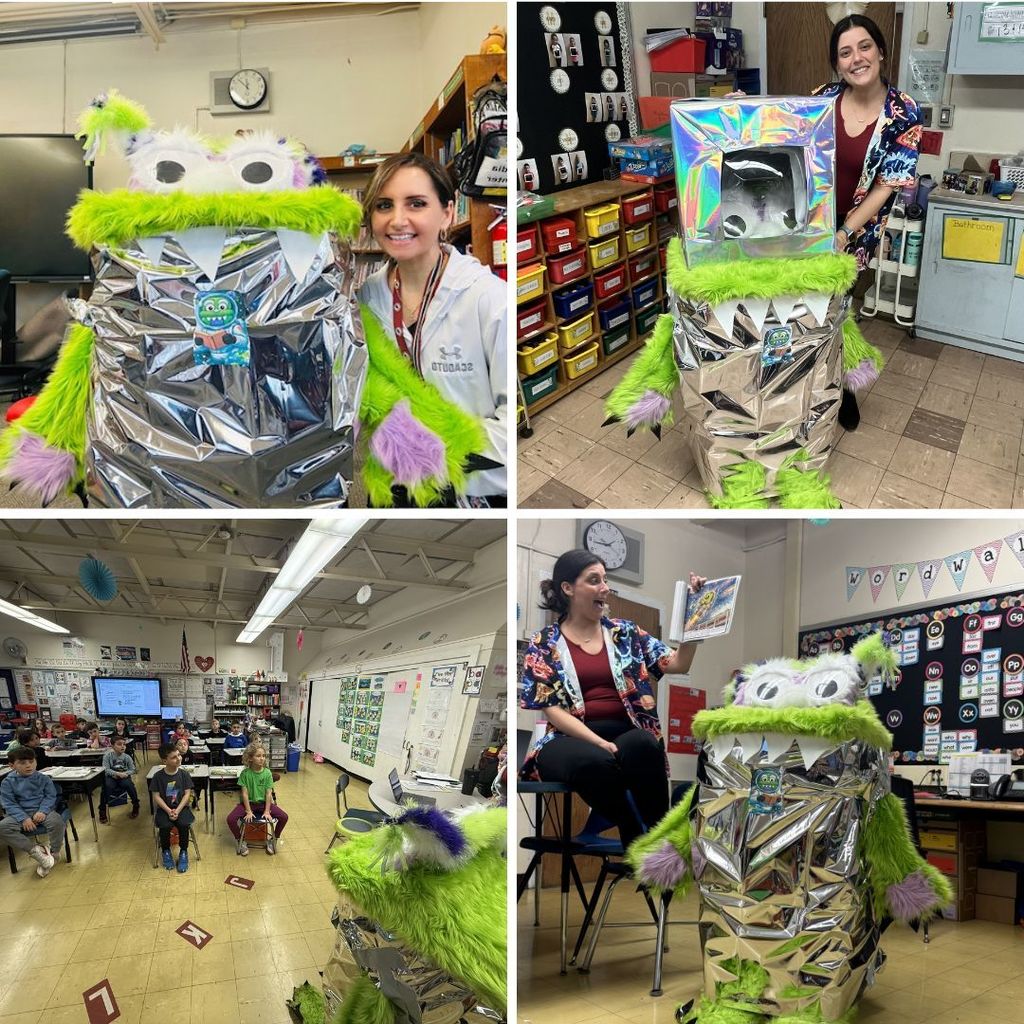 During Read Across America Week, we were so excited to welcome Gerald, our special friend from Washington! His visit brought so many smiles, laughter, and excitement to our school.   We are incredibly grateful to Mrs. Palianto and our wonderful friends at Washington School for sharing Gerald with us for the day. JFG students loved the surprise visit, and it made our celebration of reading even more memorable! #JustFocusonGrowing