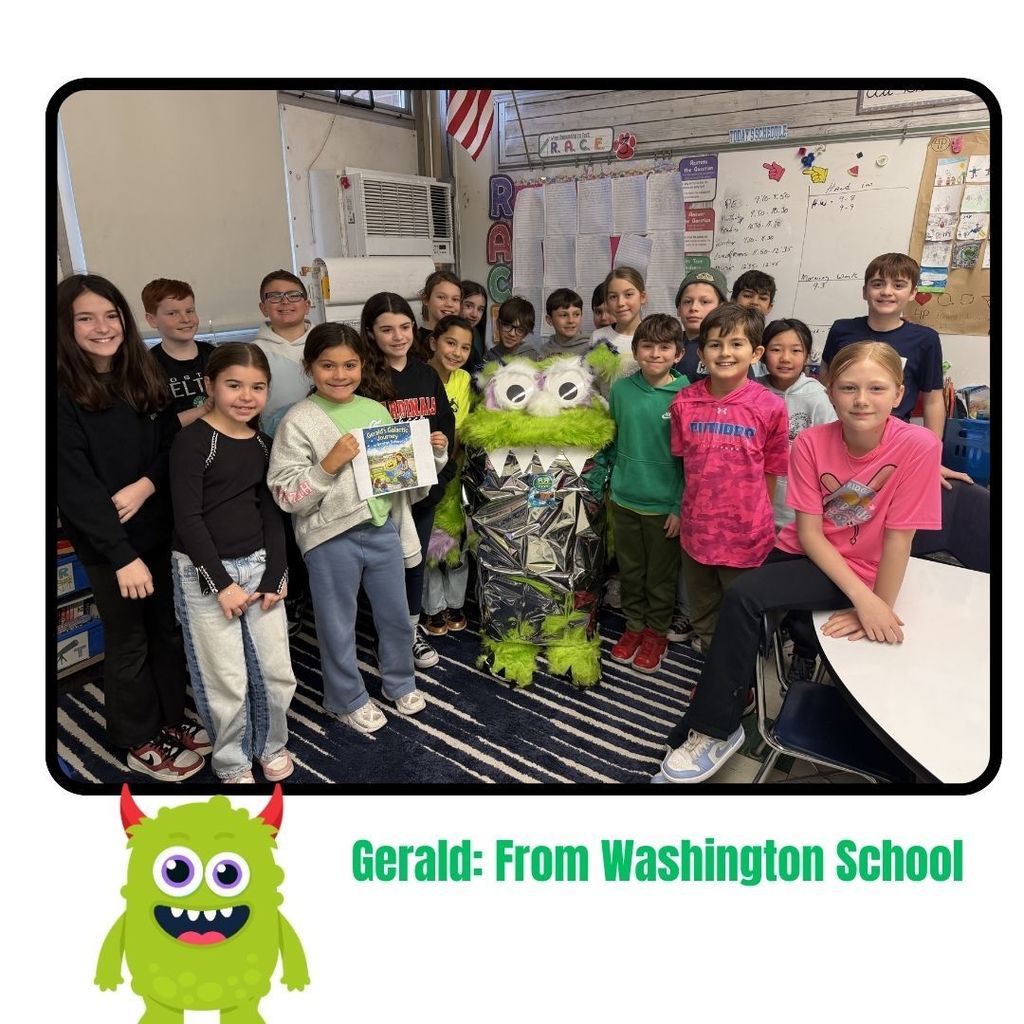 During Read Across America Week, we were so excited to welcome Gerald, our special friend from Washington! His visit brought so many smiles, laughter, and excitement to our school.   We are incredibly grateful to Mrs. Palianto and our wonderful friends at Washington School for sharing Gerald with us for the day. JFG students loved the surprise visit, and it made our celebration of reading even more memorable! #JustFocusonGrowing