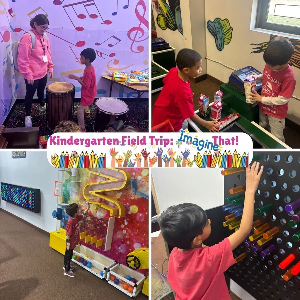 The kindergarten experience is defined by learning through play, sparking imagination, and building strong social skills. During our kindergarten class trip to Imagine That, our students were engaged, curious, and filled with joy as they participated in hands-on exploration and creative adventures. These moments are essential for laying the foundation for a lifelong love of learning! #JustFocusonGrowing